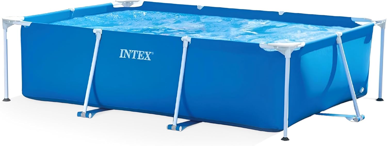 Intex 28272NP Small Frame 300 x 200 cm: Análisis Completo de la Piscina Desmontable Rectangular para Jardín