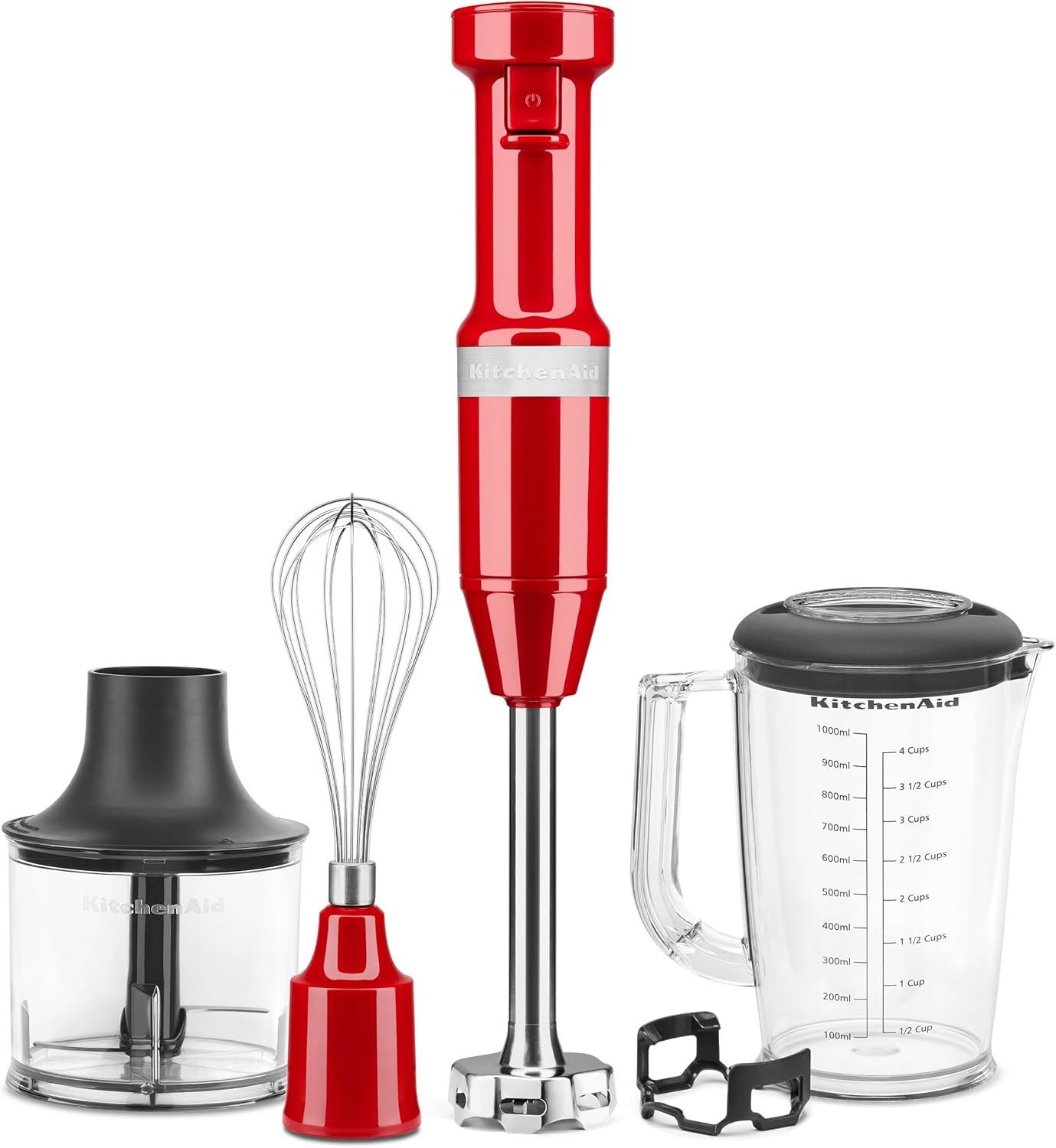 KitchenAid KHBV83ER Batidora de Mano con Cable Rojo Imperio