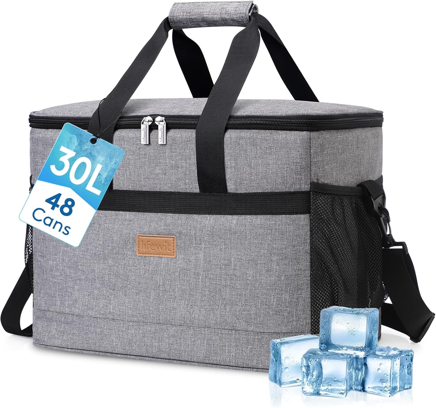 Lifewit Nevera Portatil 30L Bolsa Isotermica Plegable
